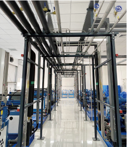 汽車行業(yè)的發(fā)生器制造用高壓混合氣體升壓系統(tǒng)的構建