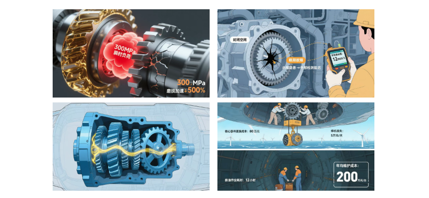 風電齒輪箱潤滑守護方案：在線油液監測讓隱患無處藏身 圖2