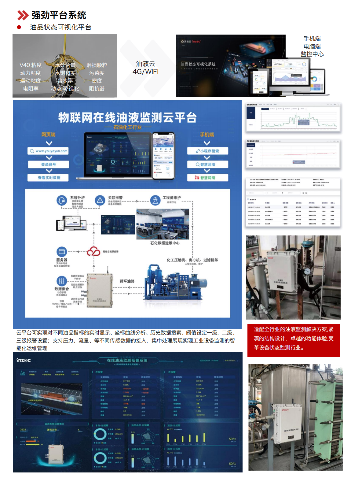 防爆型在線油液監測系統 IOL-EX 云平臺系統